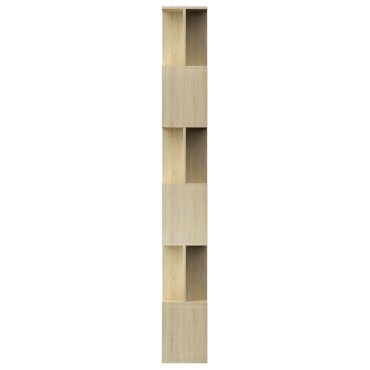 vidaXL Βιβλιοθήκη/Διαχωριστικό Sonoma Δρυς 80x24x192cm Επεξ. Ξύλο 1 τεμ.