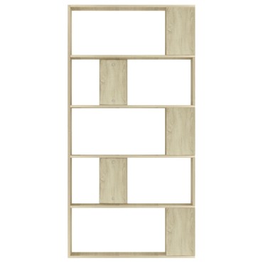 vidaXL Βιβλιοθήκη/Διαχωριστικό Sonoma Δρυς 80x24x159cm Επεξ. Ξύλο 1 τεμ.