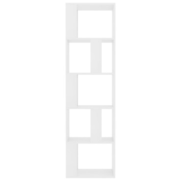 vidaXL Βιβλιοθήκη/Διαχωριστικό Χώρου Λευκό 45x24x159cm Επεξ. Ξύλο 1 τεμ.