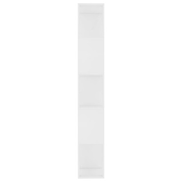 vidaXL Βιβλιοθήκη/Διαχωριστικό Χώρου Λευκό 45x24x159cm Επεξ. Ξύλο 1 τεμ.