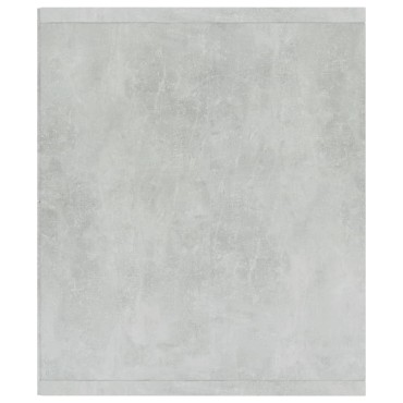 vidaXL Βιβλιοθήκη/Έπιπλο TV Γκρι Σκυροδέματος 36x30x114cm Επεξ. Ξύλο 1 τεμ.