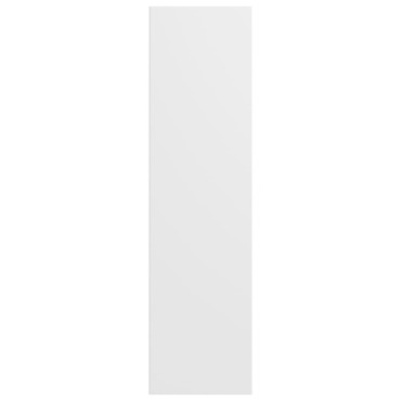 vidaXL Βιβλιοθήκη/Έπιπλο Τηλεόρασης Λευκό 36x30x143cm Επεξ. Ξύλο 1 τεμ.