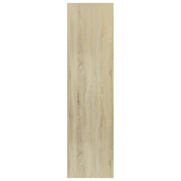 vidaXL Βιβλιοθήκη/Έπιπλο TV Sonoma Δρυς 36x30x143cm από Επεξ. Ξύλο 1 τεμ.