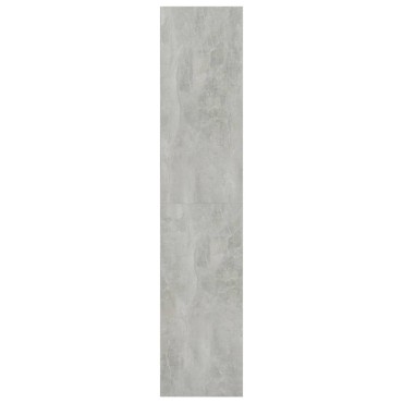 vidaXL Βιβλιοθήκη/Έπιπλο TV Γκρι Σκυροδέματος 36x30x143cm Επεξ. Ξύλο 1 τεμ.