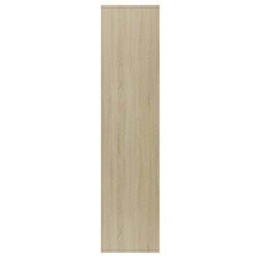 vidaXL Ραφιέρα/Βιβλιοθήκη Sonoma Δρυς 66x30x130cm από Επεξ. Ξύλο 1 τεμ.