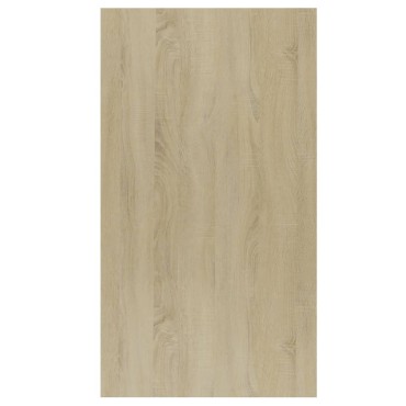 vidaXL Ραφιέρα / Βιβλιοθήκη Sonoma Δρυς 50x25x80cm από Επεξ. Ξύλο 1 τεμ.