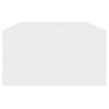 vidaXL Βάση Οθόνης Λευκή 42x24x13cm από Επεξ. Ξύλο