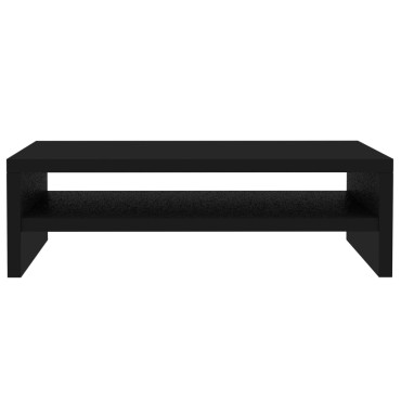 vidaXL Βάση Οθόνης Μαύρη 42x24x13cm από Επεξ. Ξύλο
