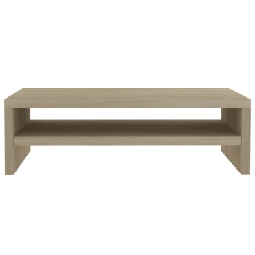 vidaXL Βάση Οθόνης Χρώμα Sonoma Δρυς 42x24x13cm από Επεξ. Ξύλο
