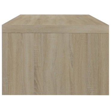 vidaXL Βάση Οθόνης Χρώμα Sonoma Δρυς 42x24x13cm από Επεξ. Ξύλο
