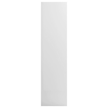 vidaXL Ντουλάπα Γυαλιστερό Λευκό 100x50x200cm από Επεξ. Ξύλο 1 τεμ.