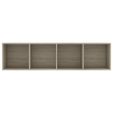 vidaXL Βιβλιοθήκη/Έπιπλο Τηλεόρασης Sonoma Δρυς 143x30x36cm 1 τεμ.