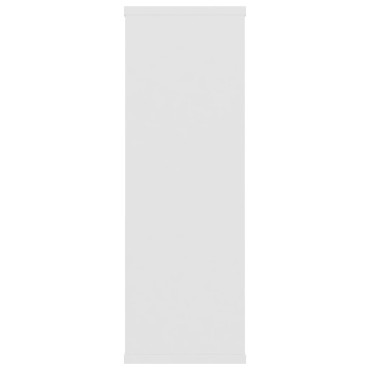 vidaXL Ραφιέρα Τοίχου Λευκή 104x20x58,5cm από Επεξεργασμένο Ξύλο 1 τεμ.