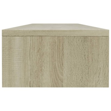 vidaXL Βάση Οθονών Sonoma Δρυς 100 x 24 x 13 εκ. από Επεξ. Ξύλο