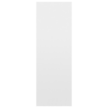 vidaXL Ραφιέρα/Βιβλιοθήκη Γυαλιστερό Λευκό 66x30x98cm Επεξ. Ξύλο 1 τεμ.