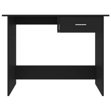 vidaXL Γραφείο Μαύρο 100x50x76cm από Επεξ. Ξύλο 1 τεμ.