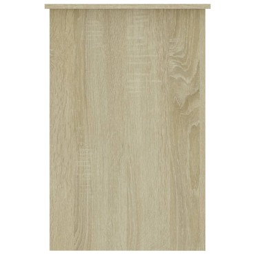 vidaXL Γραφείο Χρώμα Sonoma Δρυς 100x50x76cm από Επεξ. Ξύλο 1 τεμ.