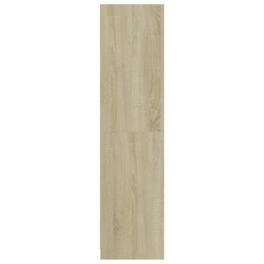 vidaXL Ντουλάπα Χρώμα Sonoma Δρυς 100x50x200cm από Επεξ. Ξύλο 1 τεμ.
