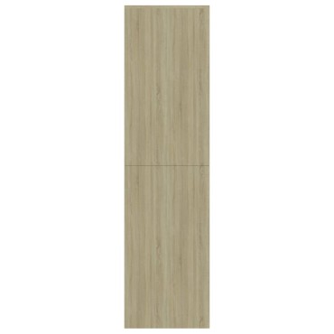 vidaXL Βιβλιοθήκη/Διαχωριστικό Sonoma Δρυς 155x24x160cm Επεξ. Ξύλο 1 τεμ.
