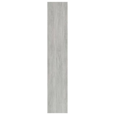 vidaXL Βιβλιοθήκη με 3 Ράφια Γκρι Σκυροδ. 40x24x109cm Επεξεργ. Ξύλο 1 τεμ.
