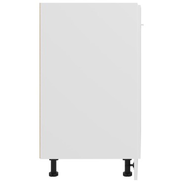 vidaXL Ντουλάπι Δαπέδου Lyon Λευκό 60x46x81,5cm Επεξ. Ξύλο 1 τεμ.