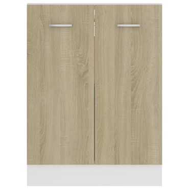 vidaXL Ντουλάπι "Lyon" Sonoma Δρυς 60x46x81,5cm από Τεχνητό Ξύλο 1 τεμ.