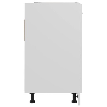 vidaXL Ντουλάπι Νεροχύτη Lyon Λευκό 80x46x81,5cm Επεξ. Ξύλο 1 τεμ.