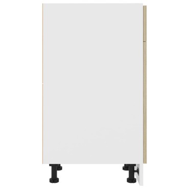 vidaXL Ντουλάπι με Συρτάρι Lyon Sonoma Δρυς 30x46x81,5cm Επεξ. Ξύλο 1 τεμ.