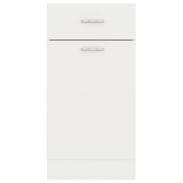 vidaXL Ντουλάπι με Συρτάρι Lyon Λευκό 40x46x81,5cm Επεξ. Ξύλο 1 τεμ.