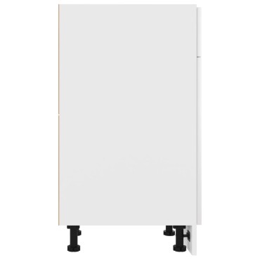 vidaXL Ντουλάπι με Συρτάρι Lyon Λευκό 40x46x81,5cm Επεξ. Ξύλο 1 τεμ.