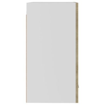vidaXL Ντουλάπι Κρεμαστό Lyon Sonoma Δρυς 39,5x31x60cm από Επεξ. Ξύλο 1 τεμ.