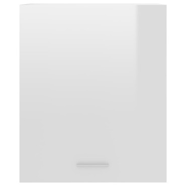 vidaXL Ντουλάπι Κρεμαστό Lyon Γυαλιστερό Λευκό 50x31x60cm από 1 τεμ.