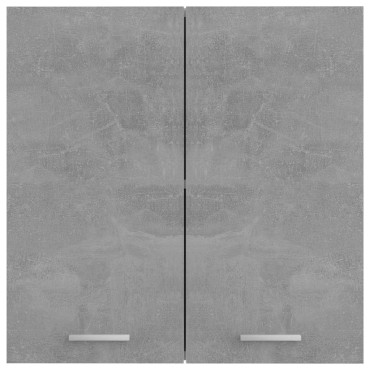 vidaXL Ντουλάπι Κρεμαστό Lyon Γκρι Σκυροδέματος 60x31x60cm από 1 τεμ.