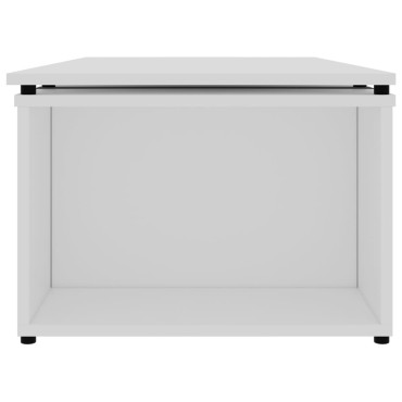vidaXL Τραπεζάκι Σαλονιού Λευκό 150x50x35cm από Επεξ. Ξύλο 1 τεμ.