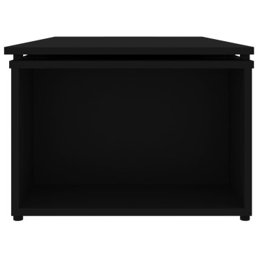 vidaXL Τραπεζάκι Σαλονιού Μαύρο 150x50x35cm από Επεξ. Ξύλο 1 τεμ.
