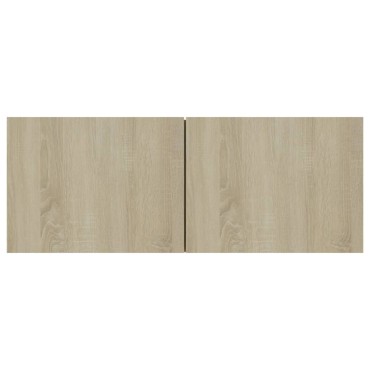 vidaXL Έπιπλο Τηλεόρασης Sonoma Δρυς 80x30x30cm από Επεξ. Ξύλο