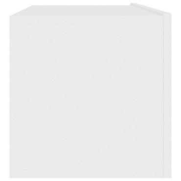 vidaXL Έπιπλο Τηλεόρασης Λευκό 100x30x30cm από Επεξ. Ξύλο