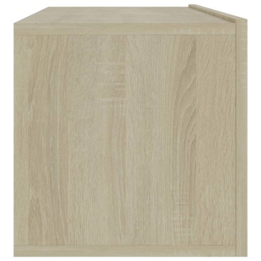 vidaXL Έπιπλο Τηλεόρασης Sonoma Δρυς 100x30x30cm από Επεξ. Ξύλο