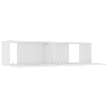 vidaXL Έπιπλο Τηλεόρασης Λευκό 120x30x30cm από από Επεξ. Ξύλο