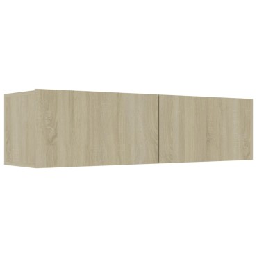 vidaXL Έπιπλο Τηλεόρασης Sonoma Δρυς 120x30x30cm από Επεξ. Ξύλο