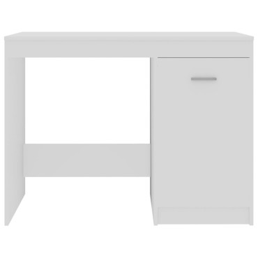 vidaXL Γραφείο Λευκό 100x50x76cm από Επεξ. Ξύλο 1 τεμ.