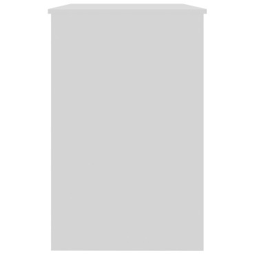 vidaXL Γραφείο Λευκό 100x50x76cm από Επεξ. Ξύλο 1 τεμ.