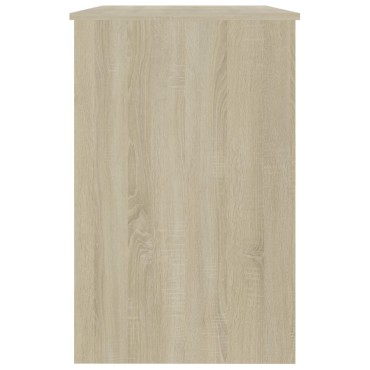 vidaXL Γραφείο Χρώμα Sonoma Δρυς 100x50x76cm από Επεξ. Ξύλο 1 τεμ.