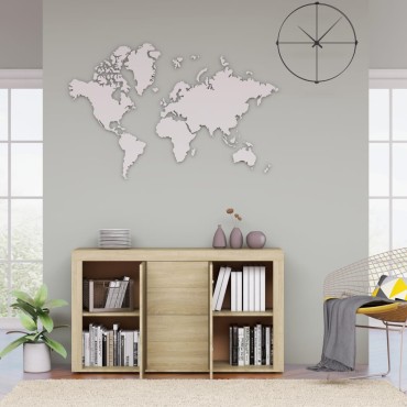 vidaXL Μπουφές Sonoma Δρυς 120x36x69cm από Επεξ. Ξύλο 1 τεμ.