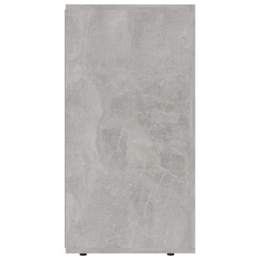 vidaXL Μπουφές Γκρι του Σκυροδέματος 120x36x69cm από Επεξ. Ξύλο 1 τεμ.