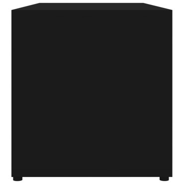 vidaXL Έπιπλο Τηλεόρασης Μαύρο 80x34x36cm από Επεξ. Ξύλο