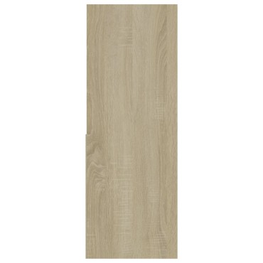 vidaXL Βιβλιοθήκη Χρώμα Sonoma Δρυς 67x24x161cm από Επεξ. Ξύλο 1 τεμ.