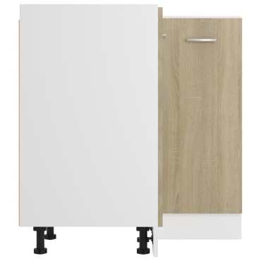 vidaXL Ντουλάπι Δαπέδου Γωνιακό Lyon Sonoma Δρυς 75,5x75,5x81,5cm 1 τεμ.