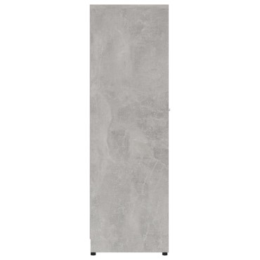 vidaXL Στήλη Μπάνιου Γκρι Σκυροδέματος 30x30x95cm Επεξεργασμένο Ξύλο 1 τεμ.