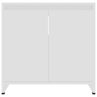 vidaXL Ντουλάπι Νιπτήρα Λευκό 60x33x61cm από Επεξ. Ξύλο 1 τεμ.
